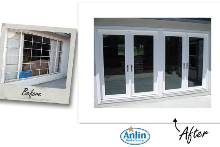 Anlin Windows before and after